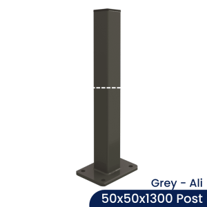 PoolSafe - 50x50mm x 1300mm - Aluminium -  Base Plated - G