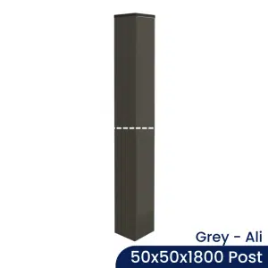 Fence Post - 50x50mm x 1800mm - Aluminium - G