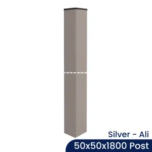 Fence Post - 50x50mm x 1800mm - Aluminium - S