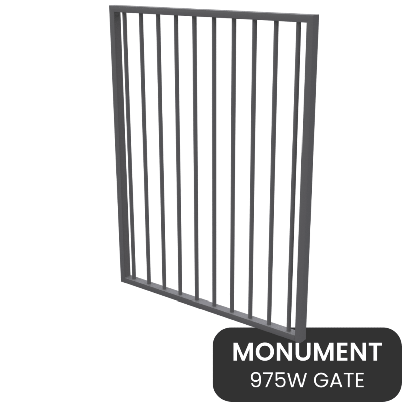 PoolSafe Gate - 975W x 1200H - Aluminium - MN