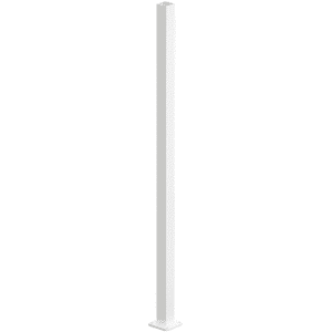 PoolSafe - 50x50mm x 1300mm - Aluminium -  Base Plated - W