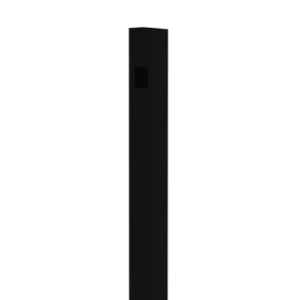 PoolSafe BARR Post - 50x25mm x 1800mmH - Aluminium - Black