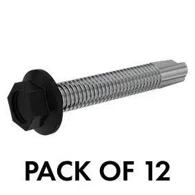 XPRESS PLUS Screening - 12G x 40mm Hex Flange Head - B