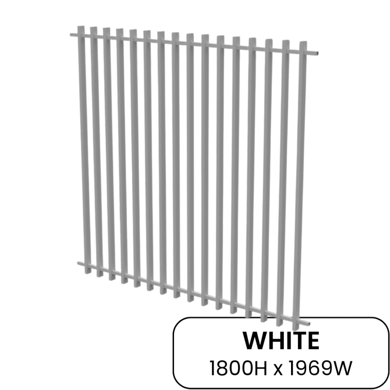 BARR Panel | 1800H x 1969W White