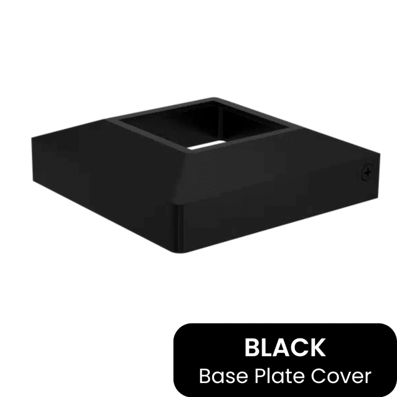 PoolSafe Domical Cover - 2pc -  50x50mm -  Black