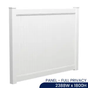 FULL PRIVACY - PANEL - 2388W x 1800H