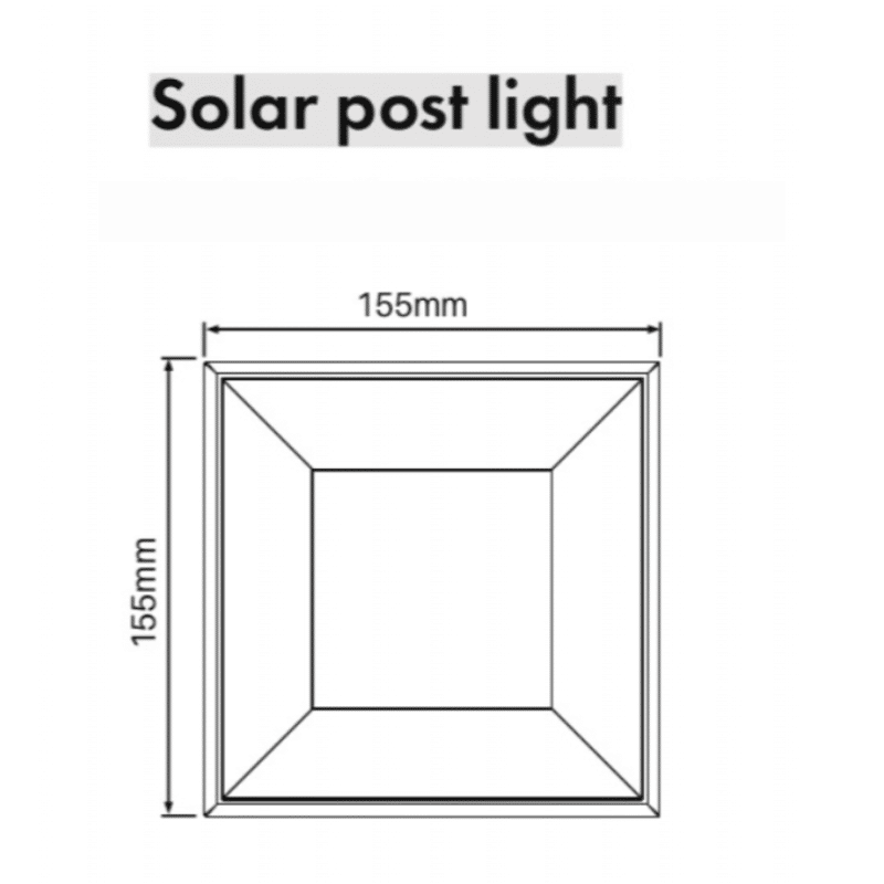Hamptons - Solar Post Light - 102 - Image 3
