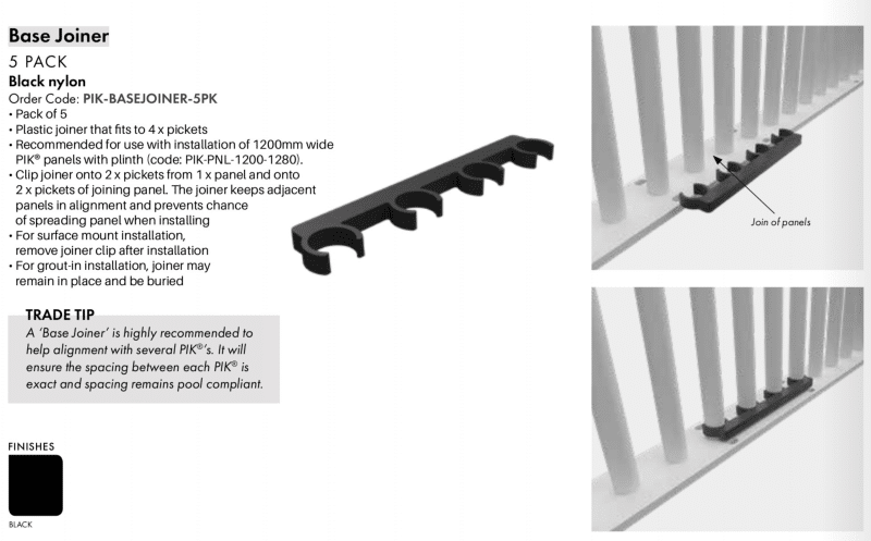 PIK - BASE JOINER - 5 pack - Image 2